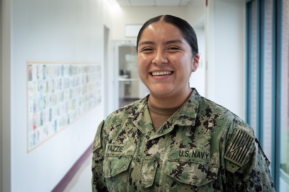 I Keep the Warfighter in the Fight:  Hospitalman Cyerra Yazzie