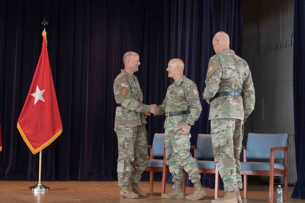 Cox Relinquishes Command of Army Counterintelligence to Stinchon