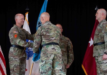 Cox Relinquishes Command of Army Counterintelligence to Stinchon
