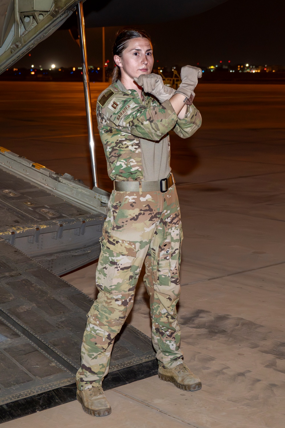 10th Expeditionary Aeromedical Evacuation Flight Direct Patients in Base-Wide Mass Casualty Training Exercise