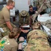 10th Expeditionary Aeromedical Evacuation Flight Direct Patients in Base-Wide Mass Casualty Training Exercise