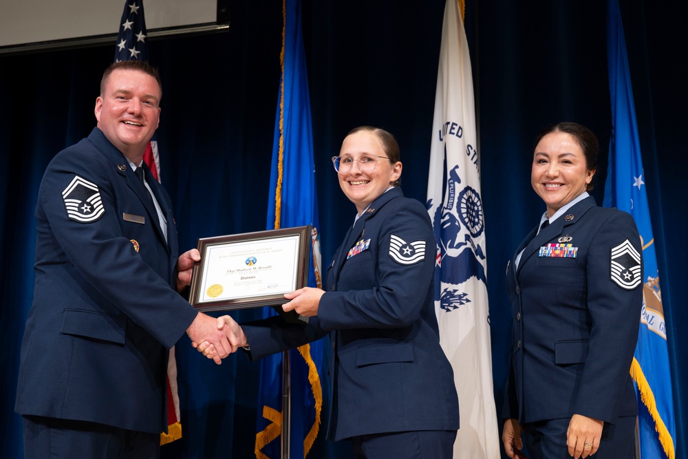 NCOA class 25-E graduation