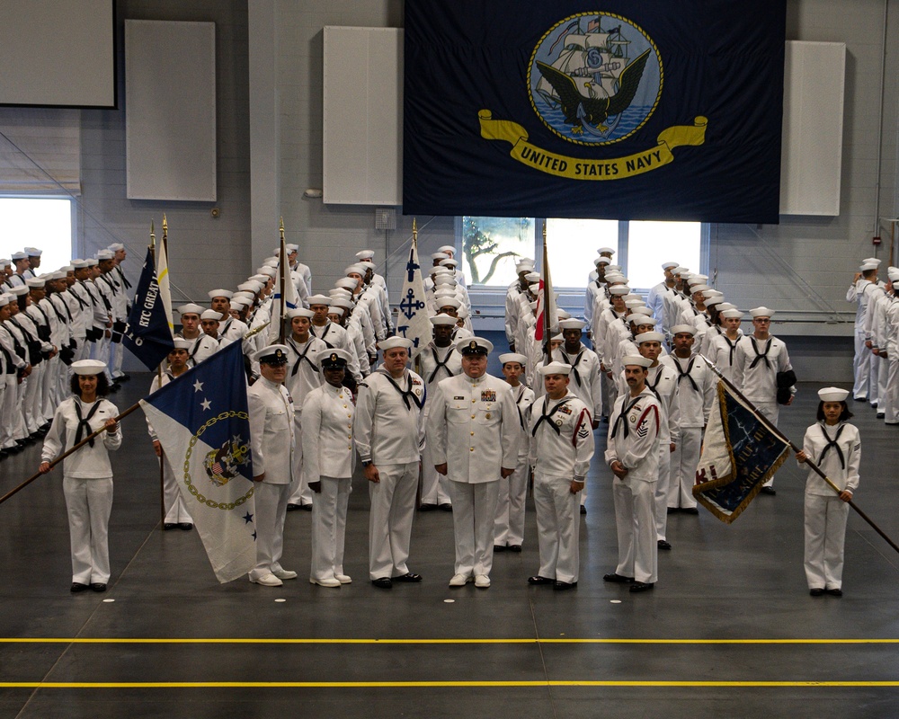 Sponsored Division Trains At Recruit Training Command