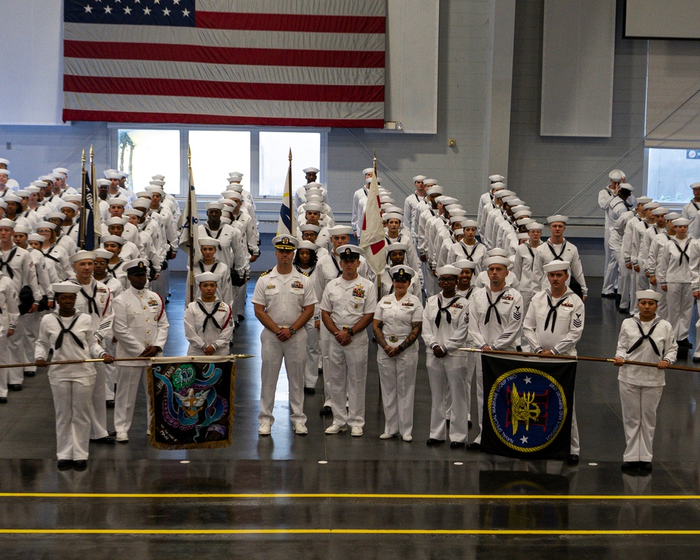 Sponsored Division Trains At Recruit Training Command