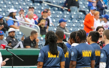 Washington Nationals Host U.S. Navy for Navy Day, Celebrates 250th Birthday