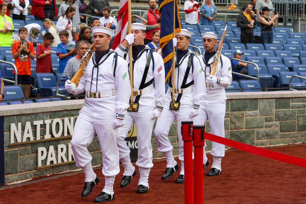 Washington Nationals Host U.S. Navy for Navy Day, Celebrates 250th Birthday