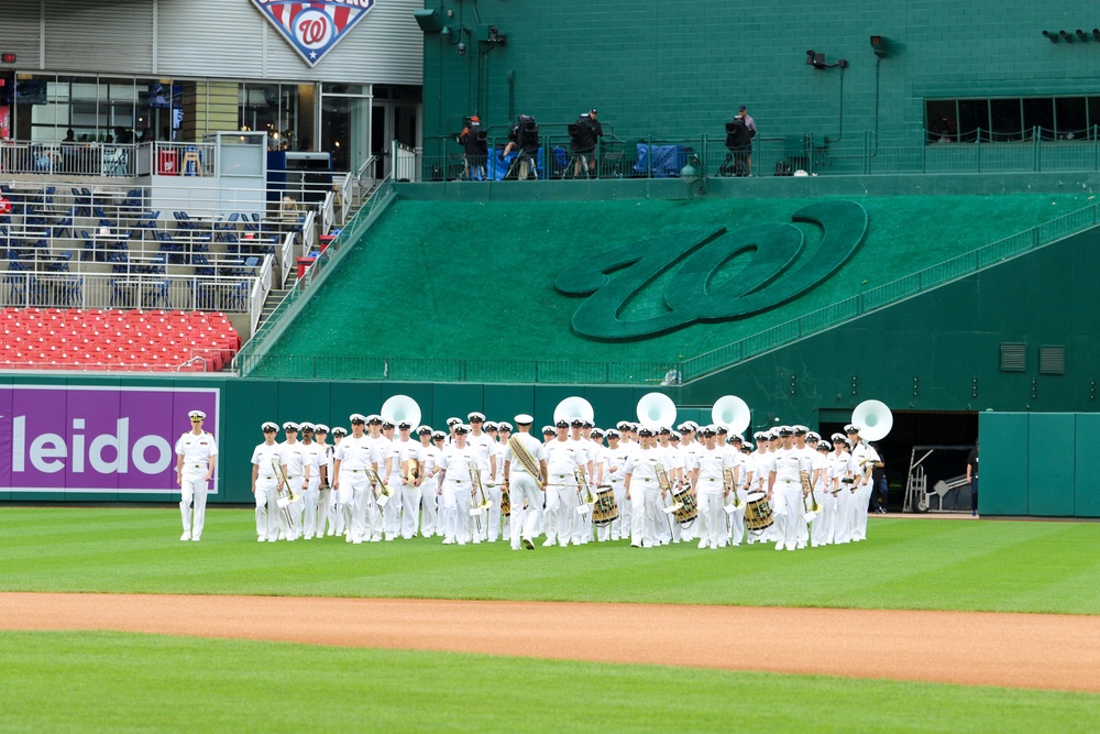 Washington Nationals Host U.S. Navy for Navy Day, Celebrates 250th Birthday
