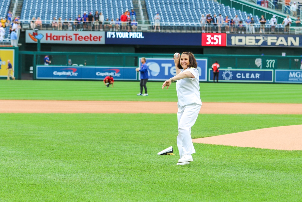 Washington Nationals Host U.S. Navy for Navy Day, Celebrates 250th Birthday