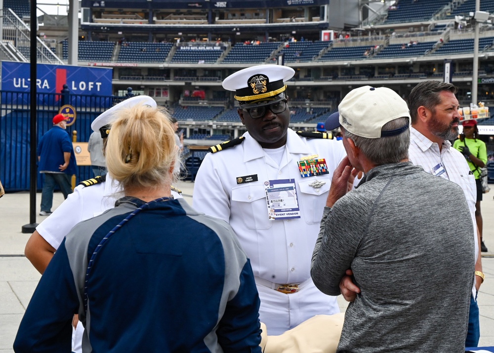 Washington Nationals Host U.S. Navy for Navy Day, Celebrates 250th Birthday
