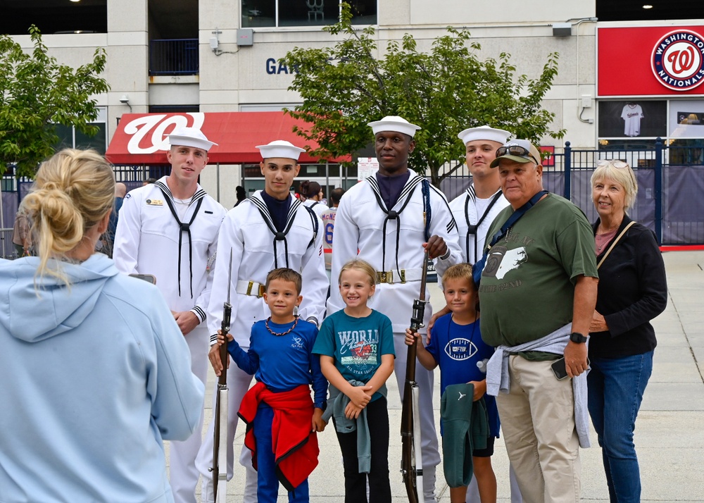 Washington Nationals Host U.S. Navy for Navy Day, Celebrates 250th Birthday