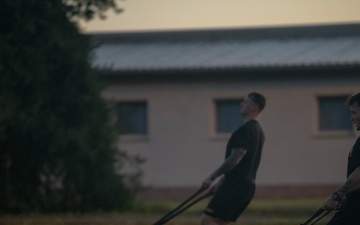Soldiers Perform The Sprint-Drag-Carry
