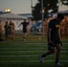Soldier Runs with Weights During a Physical Test