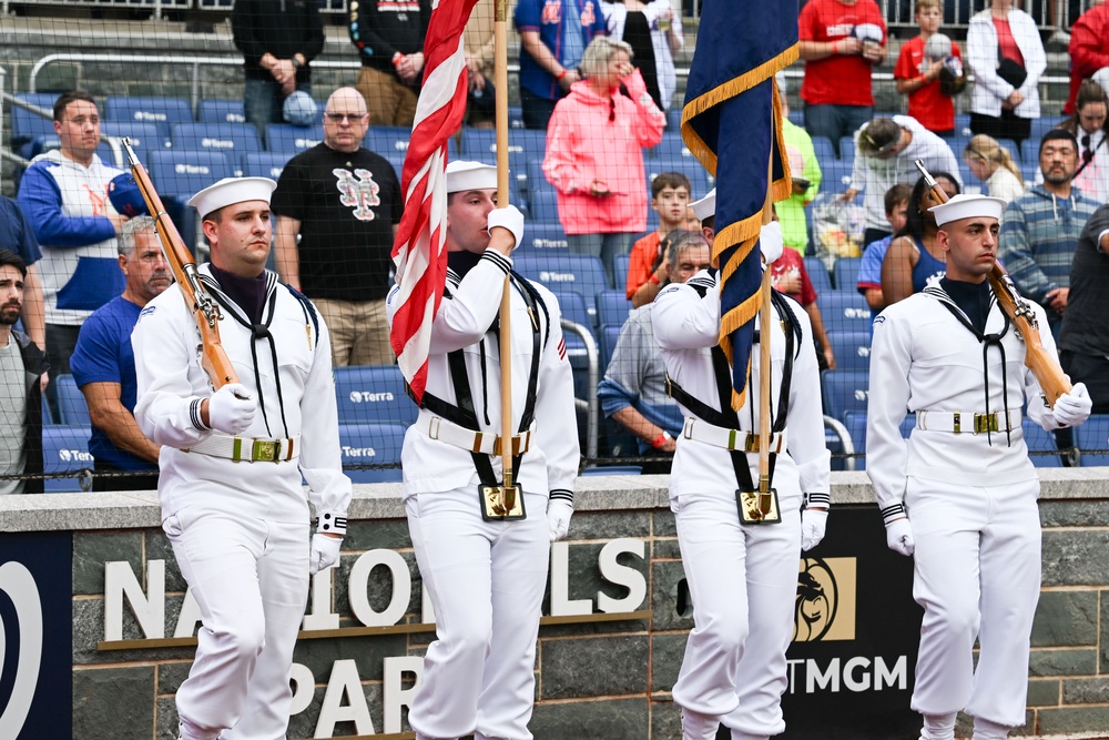 Washington Nationals Host U.S. Navy for Navy Day, Celebrates 250th Birthday
