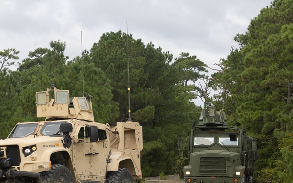 CLB-24 battalion field exercise: Combat Vehicle Operator Training