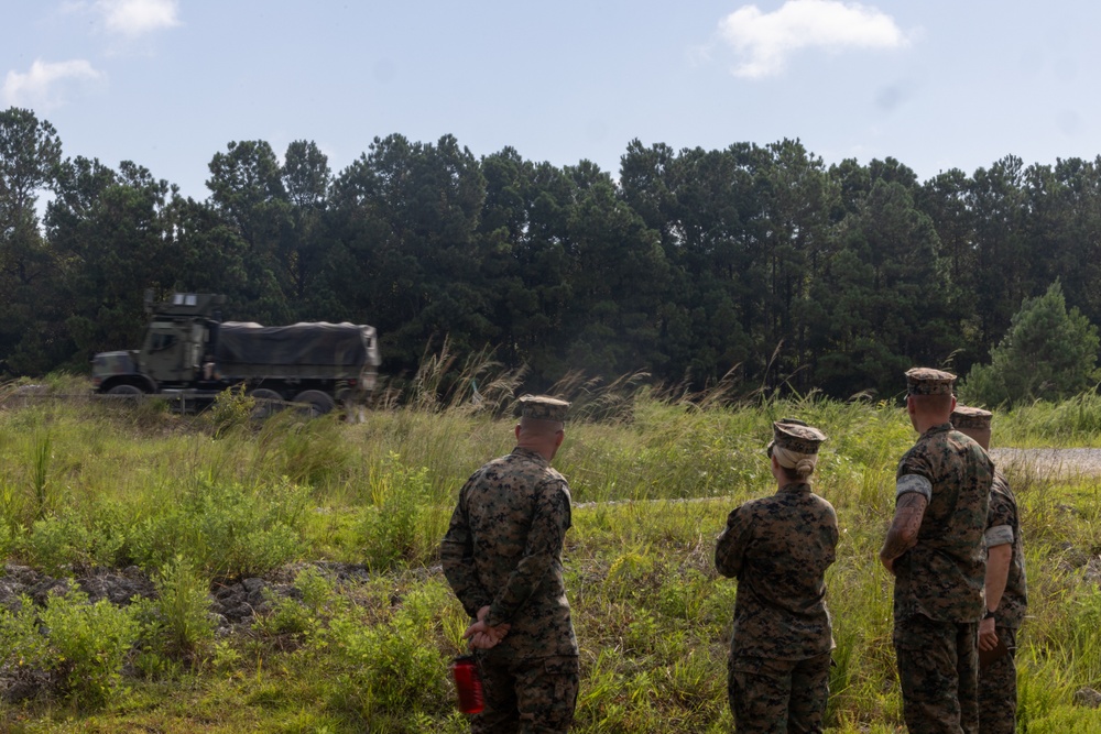 CLB-24 battalion field exercise: Combat Vehicle Operator Training