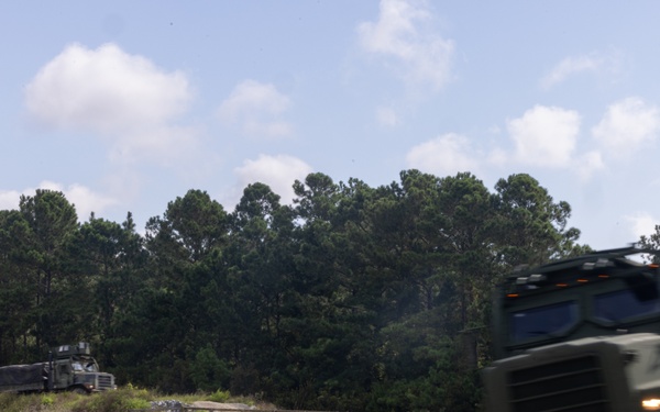 CLB-24 battalion field exercise: Combat Vehicle Operator Training