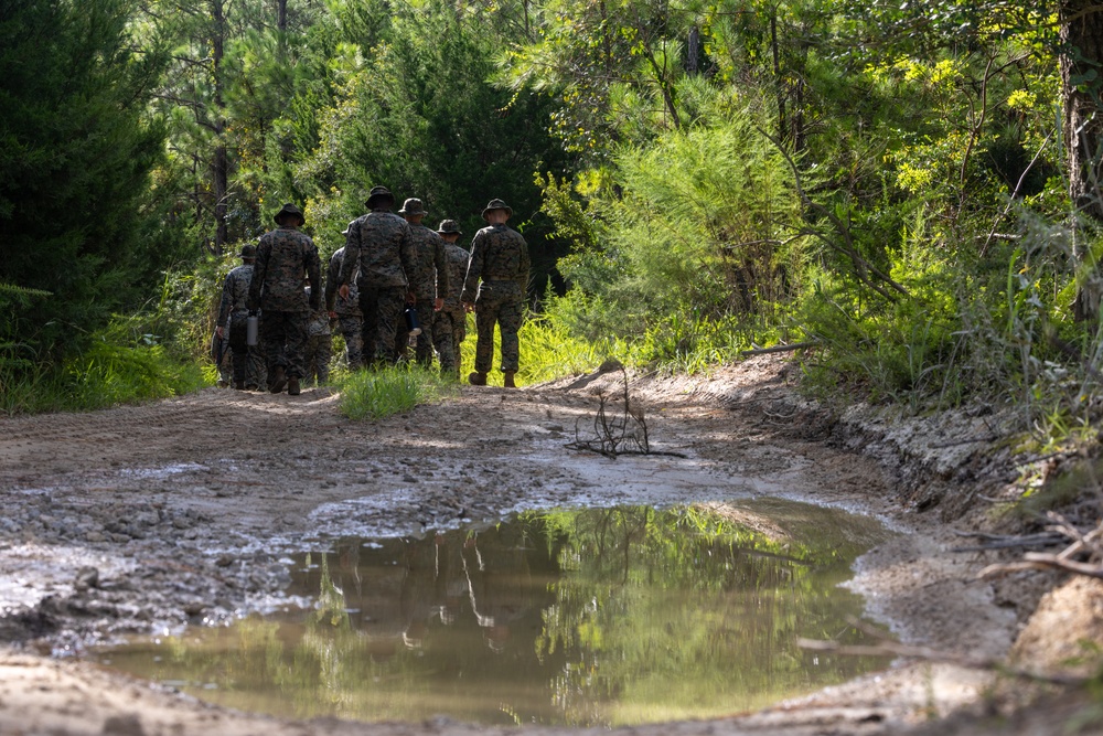 CLB-24 battalion field exercise: Combat Vehicle Operator Training