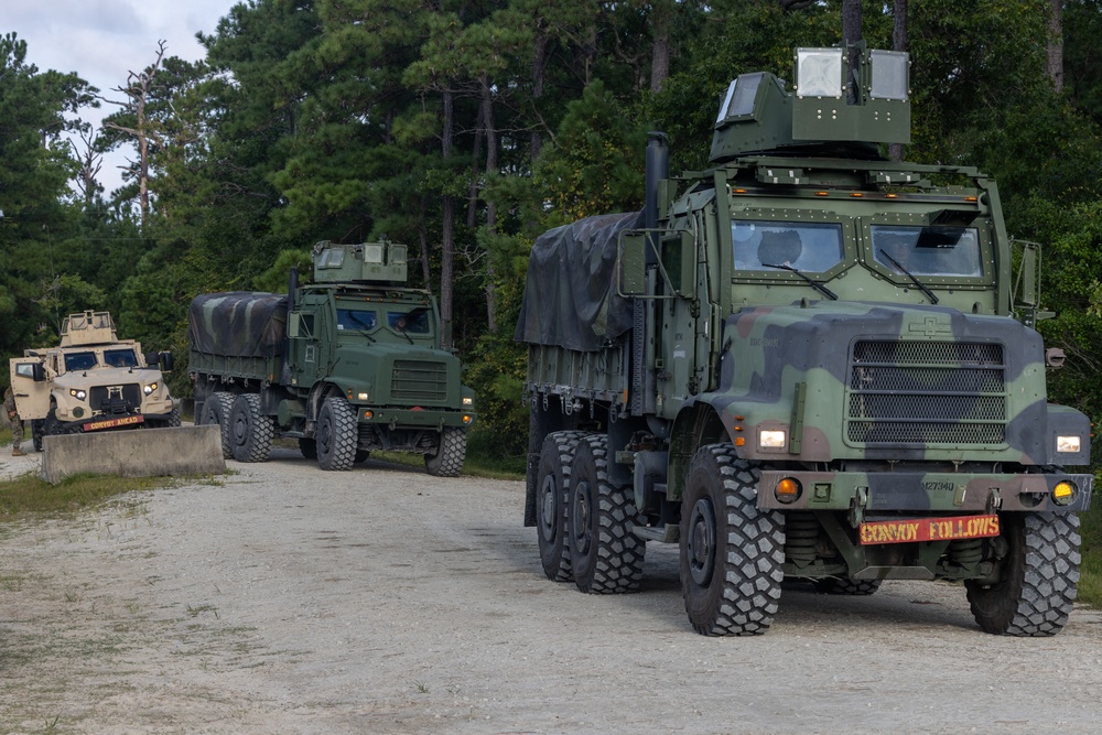 CLB-24 battalion field exercise: Combat Vehicle Operator Training