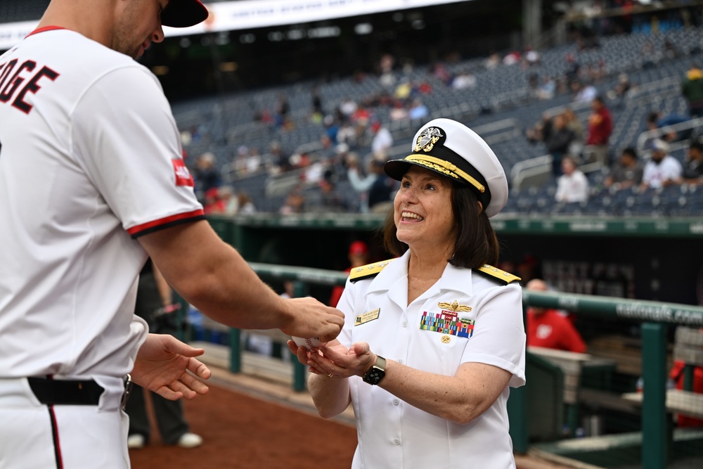 Washington Nationals Host U.S. Navy for Navy Day, Celebrates 250th Birthday