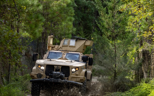 CLB-24 battalion field exercise: Combat Vehicle Operator Training