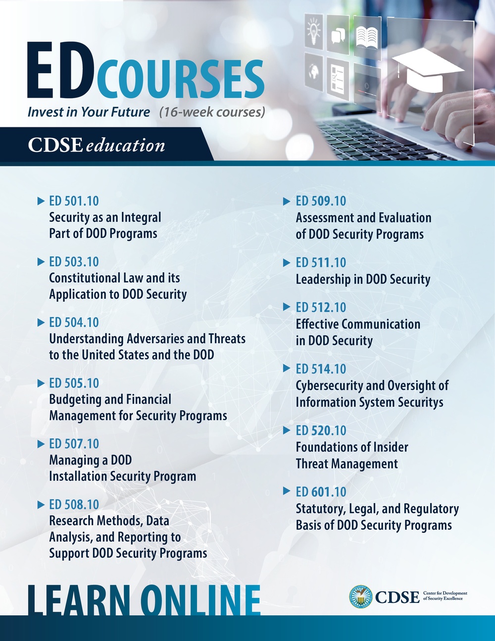 CDSE ED Courses