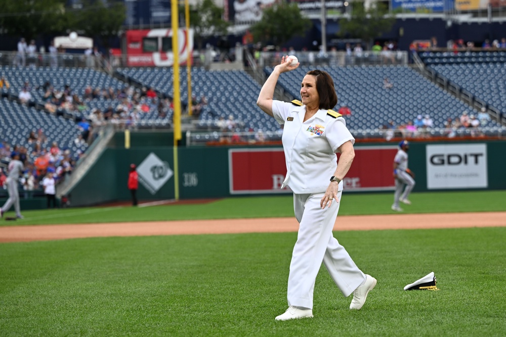 Washington Nationals Host U.S. Navy for Navy Day, Celebrates 250th Birthday