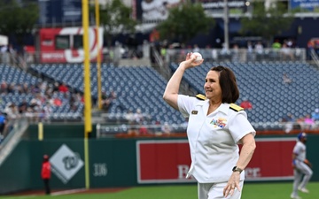 Washington Nationals Host U.S. Navy for Navy Day, Celebrates 250th Birthday
