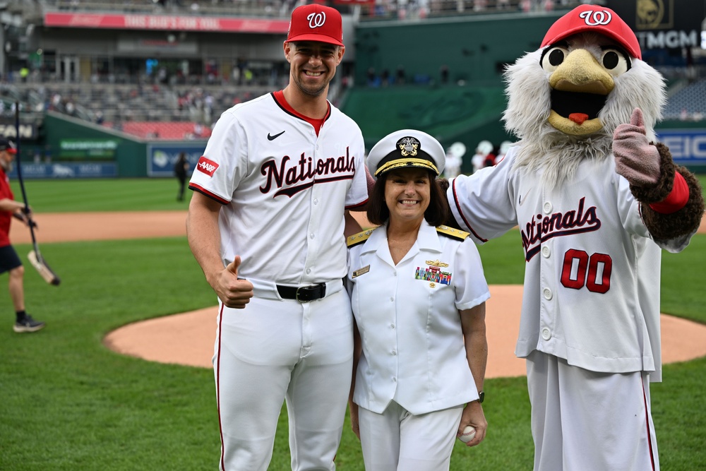 Washington Nationals Host U.S. Navy for Navy Day, Celebrates 250th Birthday