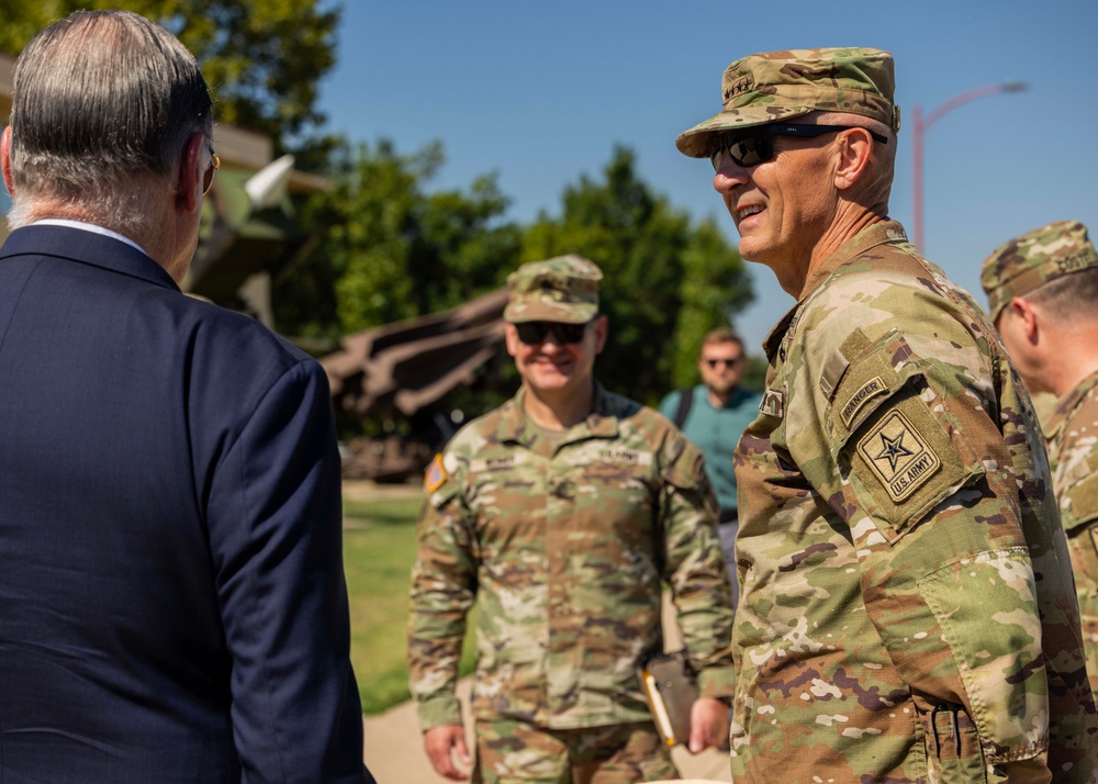 Chief of Staff of the Army visits Fort Sill