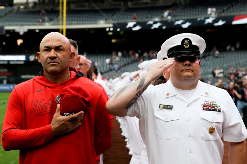 Washington Nationals Host U.S. Navy for Navy Day, Celebrates 250th Birthday