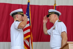 SCW-1 Holds Change of Command Ceremony