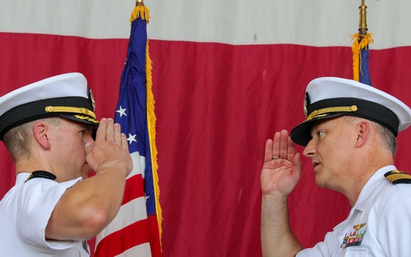 SCW-1 Holds Change of Command Ceremony