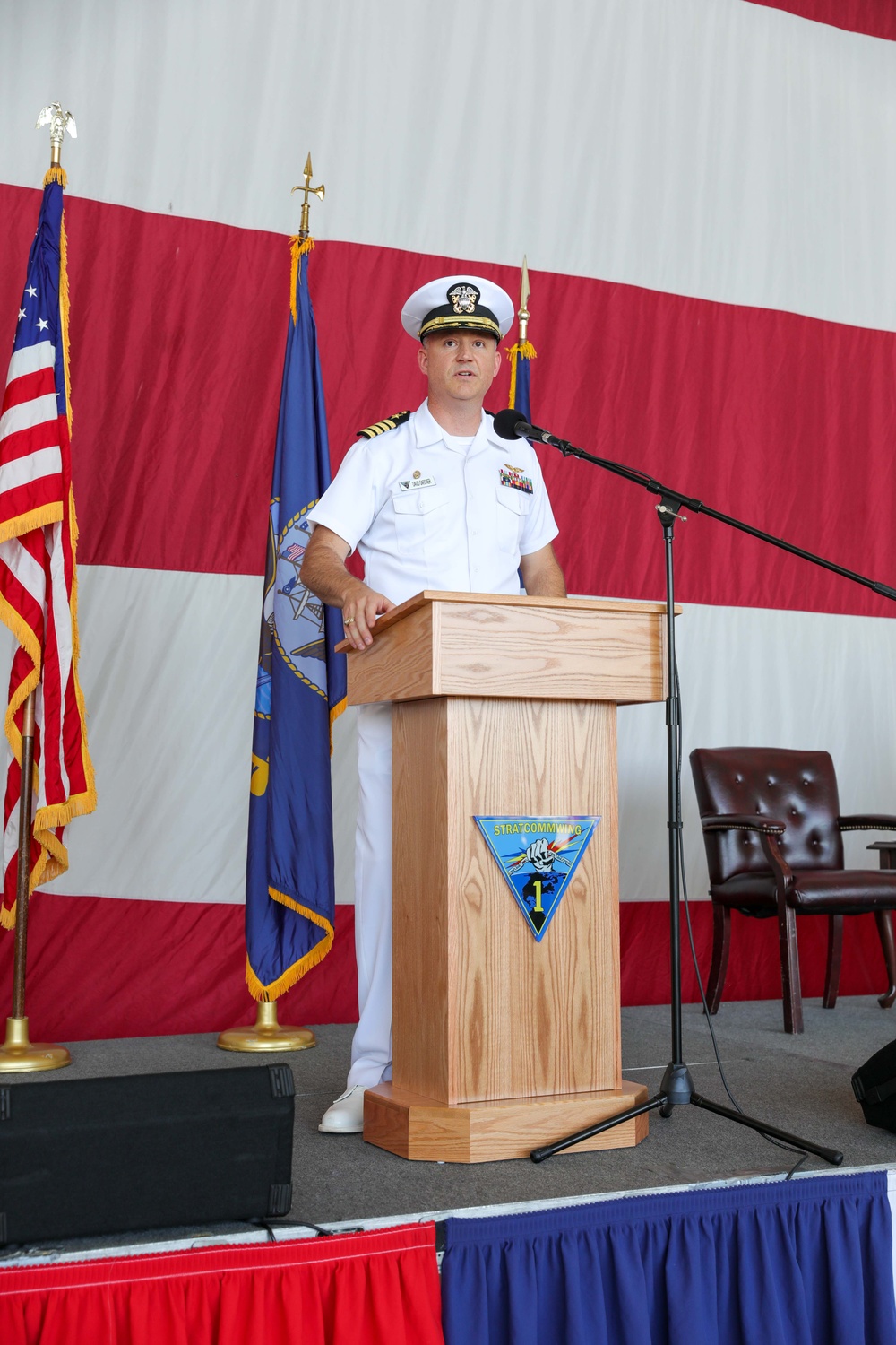 SCW-1 Holds Change of Command Ceremony