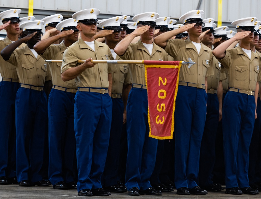 Golf Company Honor Graduate Platoon 2053