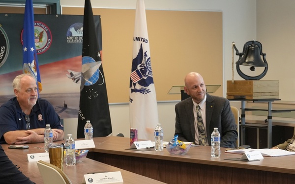 Republican staff director of the Senate Armed Services Committee visits TSC