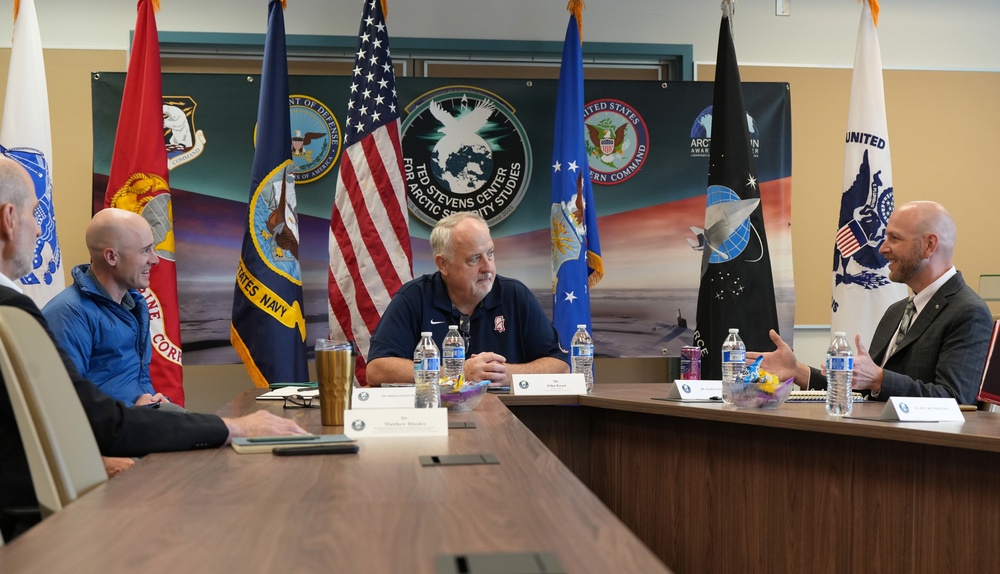 Republican staff director of the Senate Armed Services Committee visits TSC