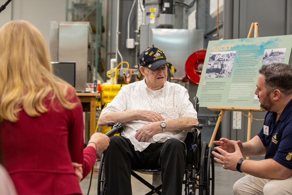 Marine Corps Veteran tank operator reunited with his tank decades later