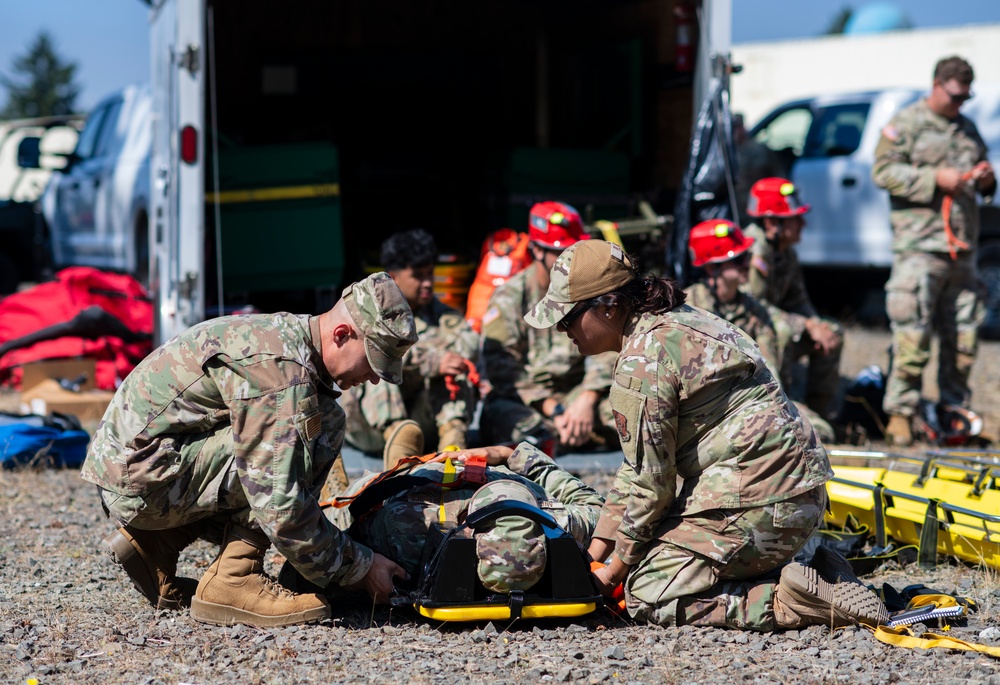 ORNG CERFP Airmen and Soldiers Conduct Training at Camp Rilea