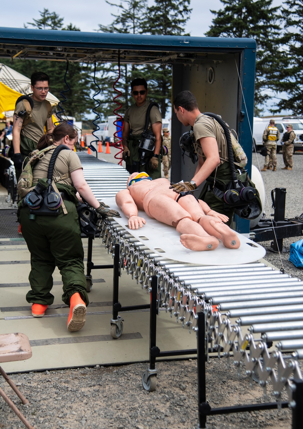 ORNG CERFP Airmen and Soldiers Conduct Training at Camp Rilea