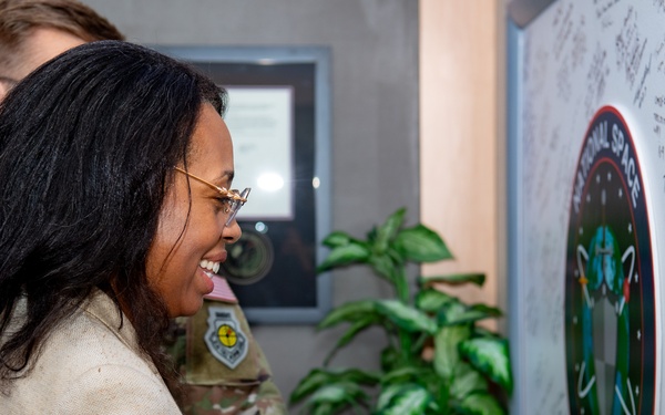 NSA Parker gains USSF insight at NSDC, MWC