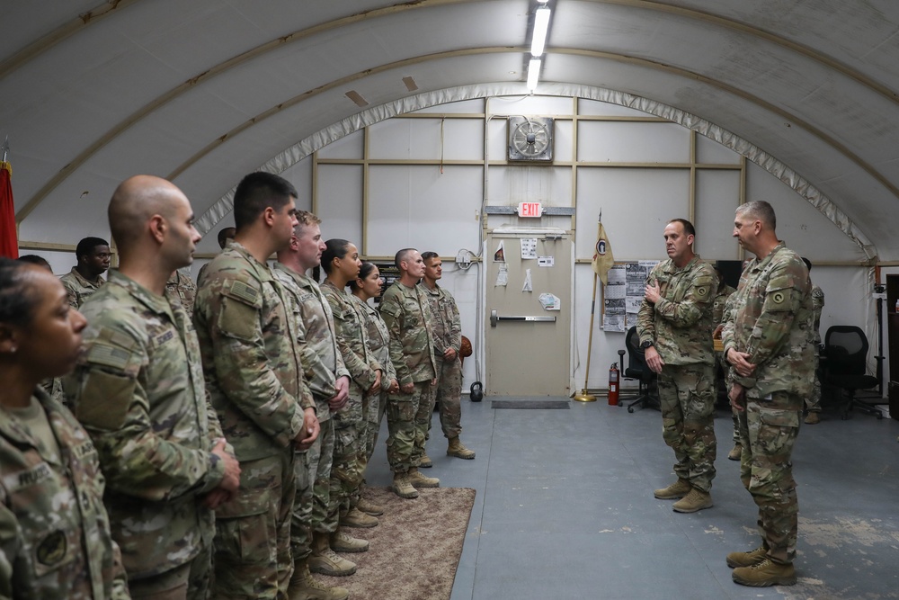 Alpha Company Patching Ceremony