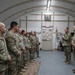 Alpha Company Patching Ceremony