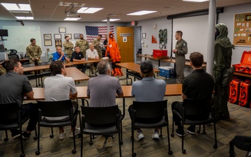 Building Community Connections: Tampa Bay Lightning Visits 6th Operations Support Squadron
