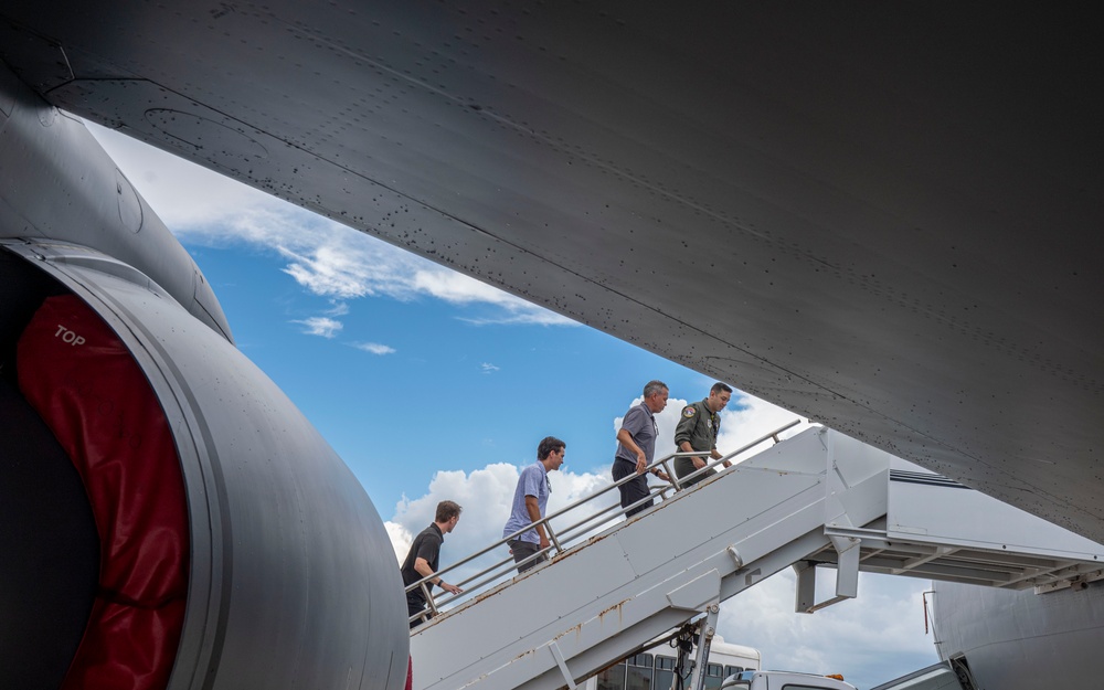 Building Community Connections: Tampa Bay Lightning Visits 6th Operations Support Squadron
