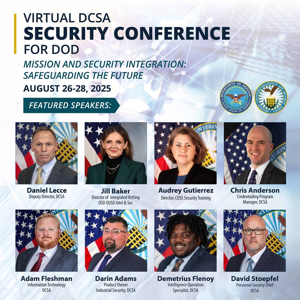 Virtual DCSA Security Conference for DOD