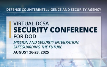 Virtual DCSA Security Conference for DOD