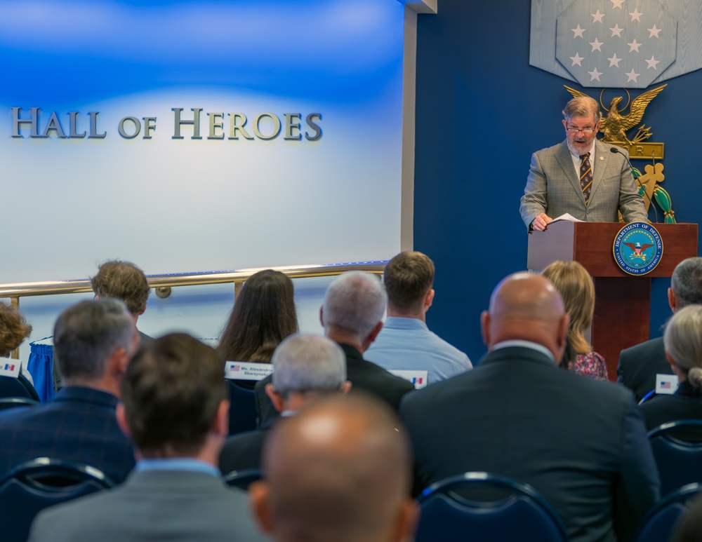 CGSC International Hall of Fame Induction Ceremony for Moldovan Minister of Defence