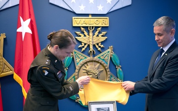 CGSC International Hall of Fame Induction Ceremony for Moldovan Minister of Defence
