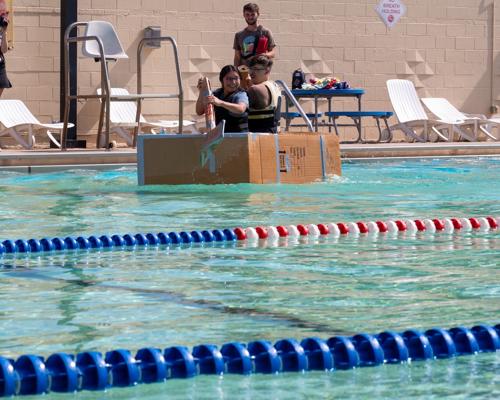 Sink or Swim: 2025 Cardboard Boat Regatta at Tinker Air Force Base