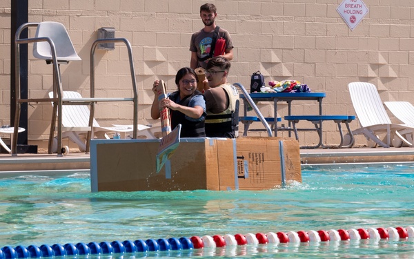 Sink or Swim: 2025 Cardboard Boat Regatta at Tinker Air Force Base